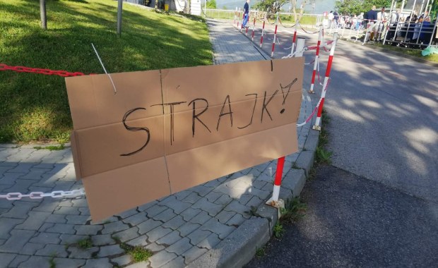 Strajk w zakładzie w Żywcu