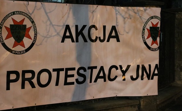 Strajkowy poranek na Śląsku. Ostrzegawczy protest górników