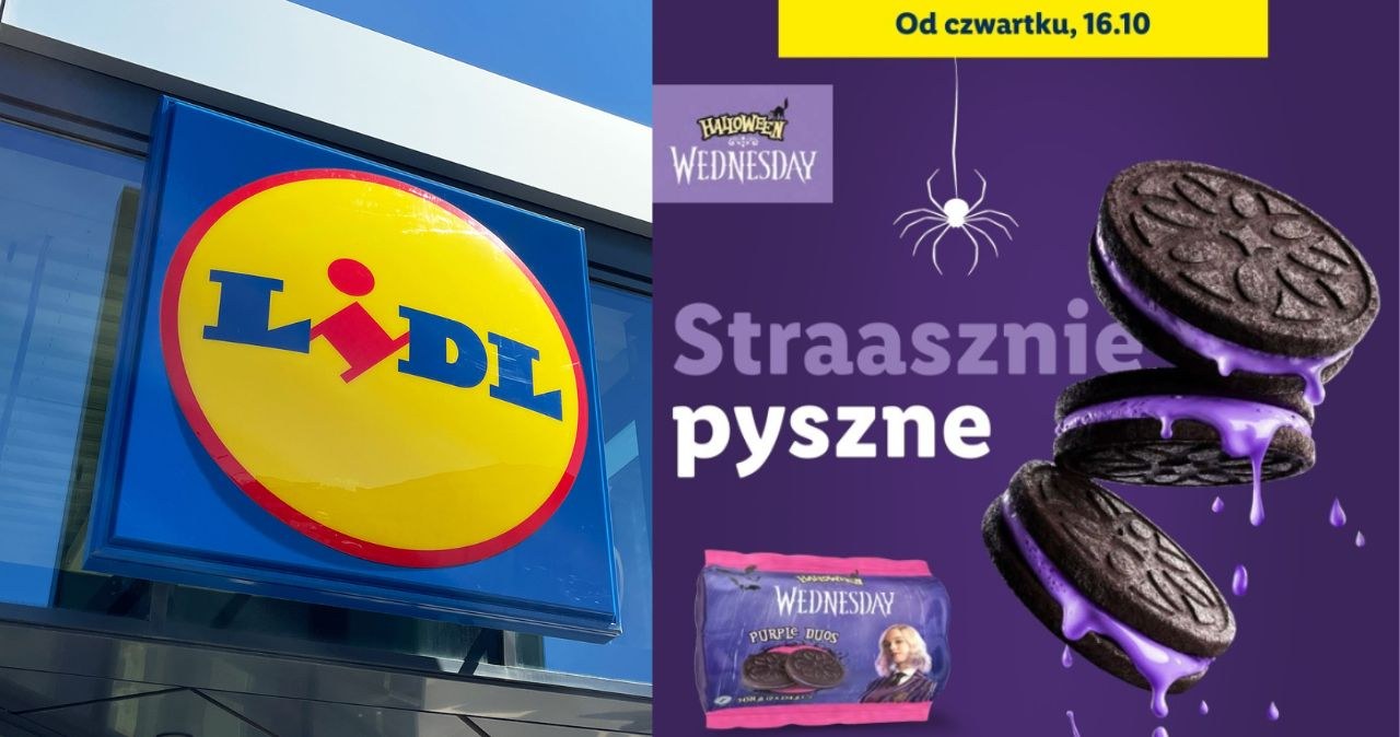Strasznie pyszne! Halloweenowe słodycze „Wednesday” tylko w Lidlu /Lidl /INTERIA.PL