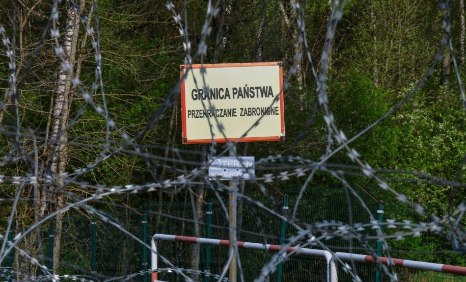 Straż graniczna jest zmuszana do interwencji na granicy z Rosją /Wojciech Olkuśnik /East News
