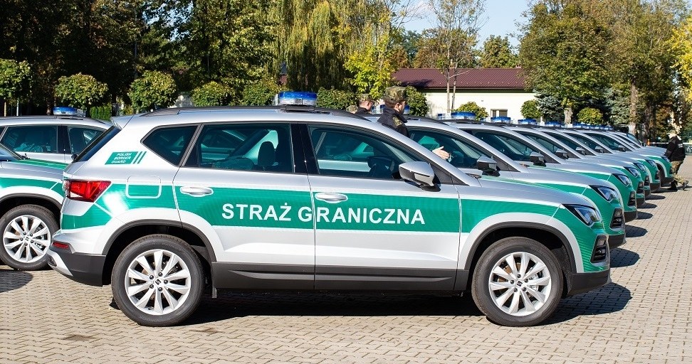 Straż Graniczna kupiła 110 sztuk Seata Ateca /Straż Graniczna /