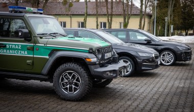Straż Graniczna ma 145 nowe samochody. Grupa Speed może pozazdrościć