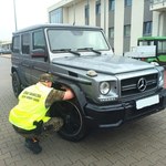 ​Straż Graniczna odzyskała mercedesa za 600 tys. złotych