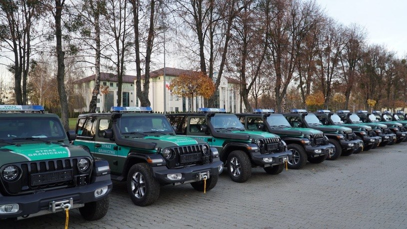 Straż Graniczna otrzymała kolejną partię nowych Jeepów /Informacja prasowa