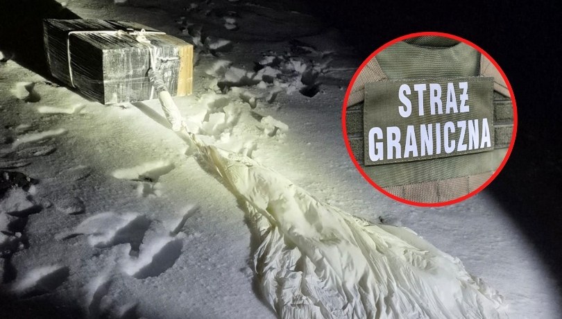 Papierosy przyleciały balonem, przemytnicy chcieli je ukryć. Wpadli na gorącym uczynku