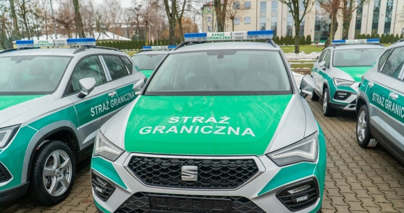 Straż Graniczna zdecydowała się między innymi na Seaty Ateca z napędem na przód /Straż Graniczna /