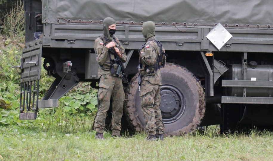 Straż graniczna /Jakub Rutka /RMF FM