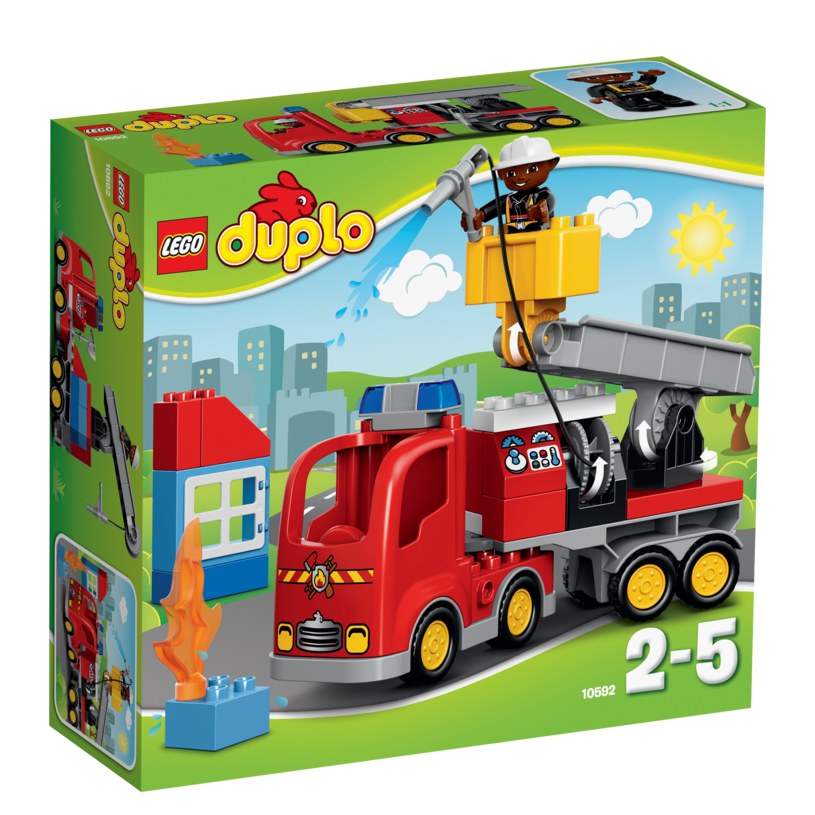 Straż pożarna LEGO DUPLO /materiały prasowe