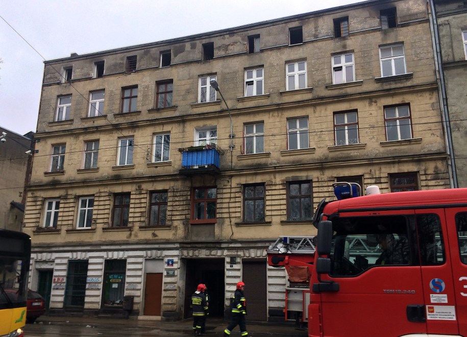 Straż pożarna na miejscu zdarzenia /Agnieszka  Wyderka /RMF FM