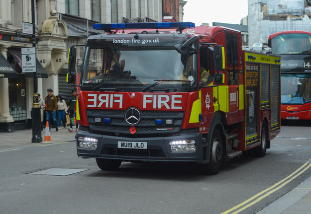 Straż pożarna z Londynu /Shutterstock