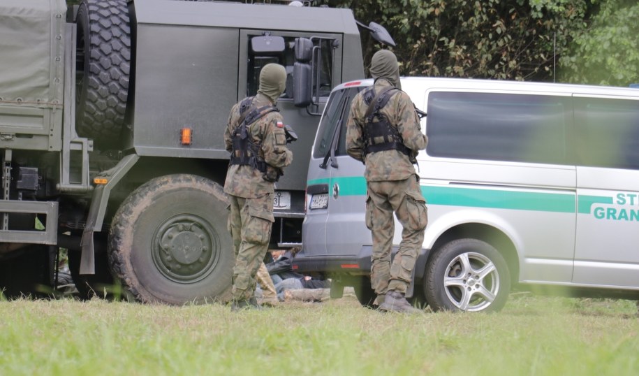 Straż przy granicy polsko-białoruskiej /Kuba Rutka /RMF FM