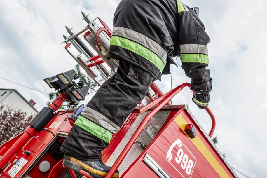 Tragiczny pożar w Będzinie. Nie żyje jedna osoba