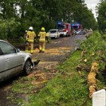 Strażacy mieli pełne ręce roboty. Kilkaset zgłoszeń po sobotnich burzach