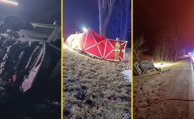 Strażacy musieli użyć narzędzi hydraulicznych. Tragedia na DK5