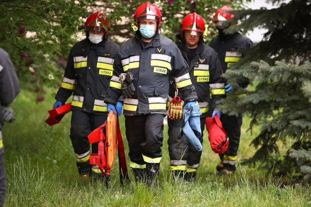 Strażacy na miejscu zdarzenia /Fot. Stalowka.NET / Jacek Rodecki /Gorąca Linia RMF FM