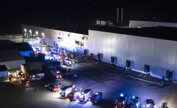 Strażacy ponownie w zakładach Tarczyński. Trwa szacowanie strat