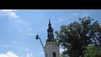 Strażacy ugasili pożar kościoła w Kłobucku