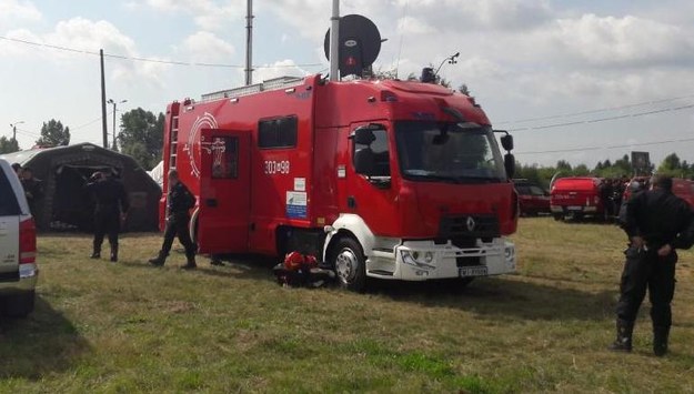 Strażacy w Gassach /Państwowa Straż Pożarna