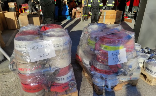 Strażacy z Warmii i Mazur pomogą kolegom z Ukrainy