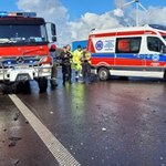 Strażak potrącony przez auto. Chciał udzielić pomocy ofiarom wypadku