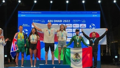 Strażak z Olsztyna został mistrzem świata w triathlonie