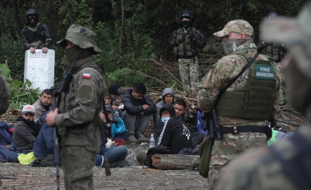 Strażnicy graniczni po raz pierwszy ostrzelani z Białorusi
