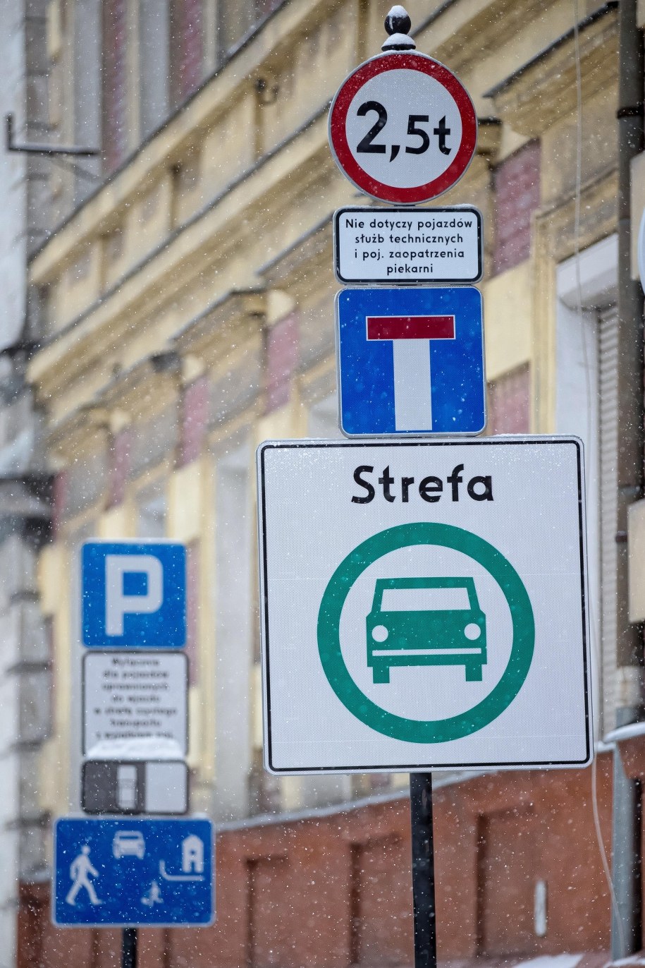 Strefa czystego transportu (zdjęcie archiwalne) /	Łukasz Gągulski /PAP