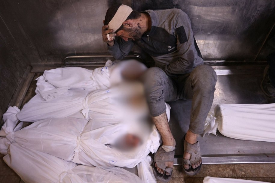 Strefa Gazy, 15 lipca 2025 /OMAR AL-QATTAA/AFP/East News /East News