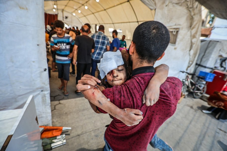 Strefa Gazy, lipiec 2025. Szef WHO: Śmierć głodowa staje się w Gazie kolejnym zabójcą obok bomb i kul /AA/ABACA/Abaca/East News /East News