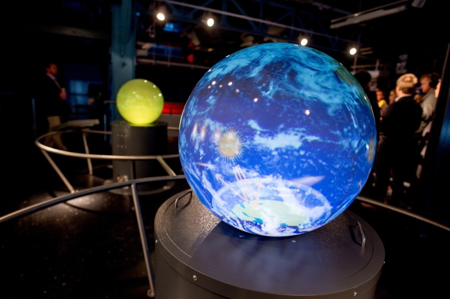 Strefa głębokiego kosmosu /PAP/Grzegorz Michałowski /PAP