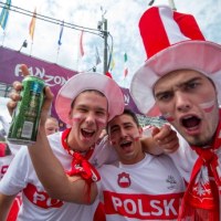 Wejście do Strefy Kibica w Poznaniu