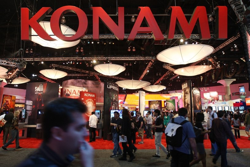 Strefa Konami na targach E3 w Los Angeles /AFP