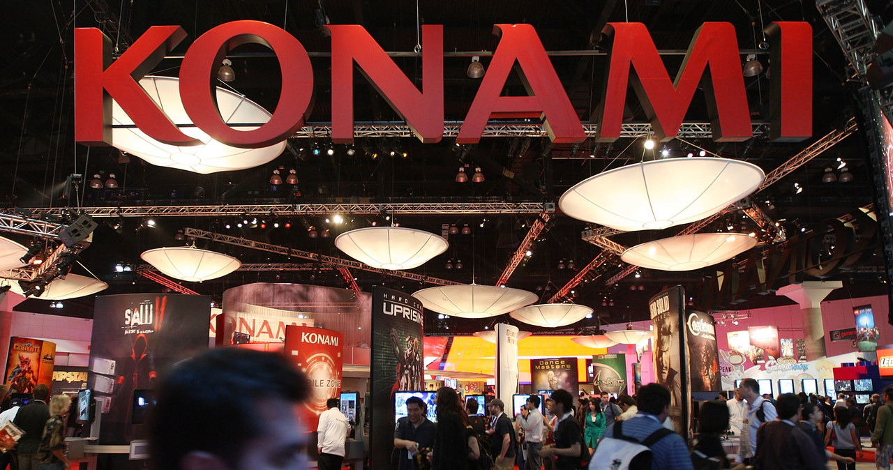 Strefa Konami na targach E3 w Los Angeles /AFP