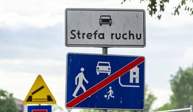 Strefa ruchu - prosty znak, który wciąż budzi wątpliwości