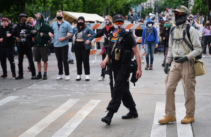 Strefa wolna od policji w Seattle /STEPHEN BRASHEAR /PAP/EPA