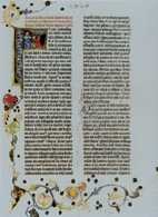 Strona Genesis z "Biblii" Gutenberga /Encyklopedia Internautica