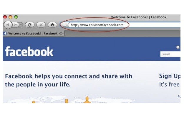 Strona phishingowa portalu społecznościowego Facebook /materiały prasowe