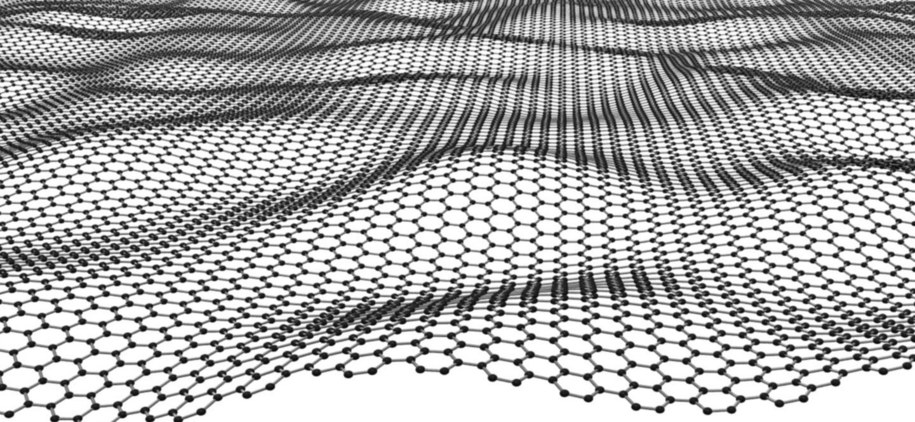 Struktura grafenu /Jannik C. Meyer/U.C. BERKELEY/HANDOUT    /PAP/EPA