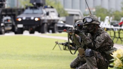 Strzały na granicy między państwami koreańskimi 