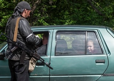 Strzały pod Słowiańskiem. "Są ofiary"