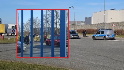 Strzały w fabryce Procter and Gamble w Łodzi. Akcja policji