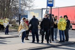 Strzały w fabryce w Łodzi 