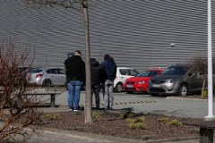 Strzały w fabryce w Łodzi 