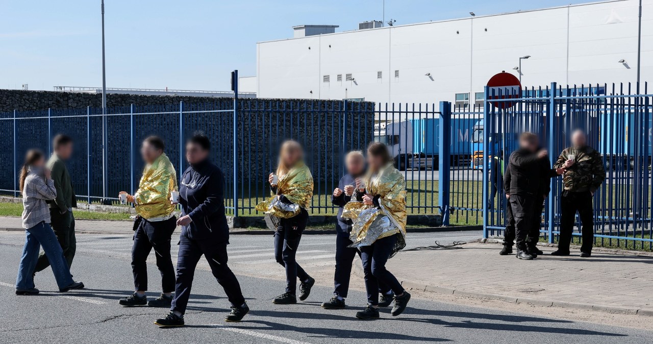 Strzały w fabryce w Łodzi 