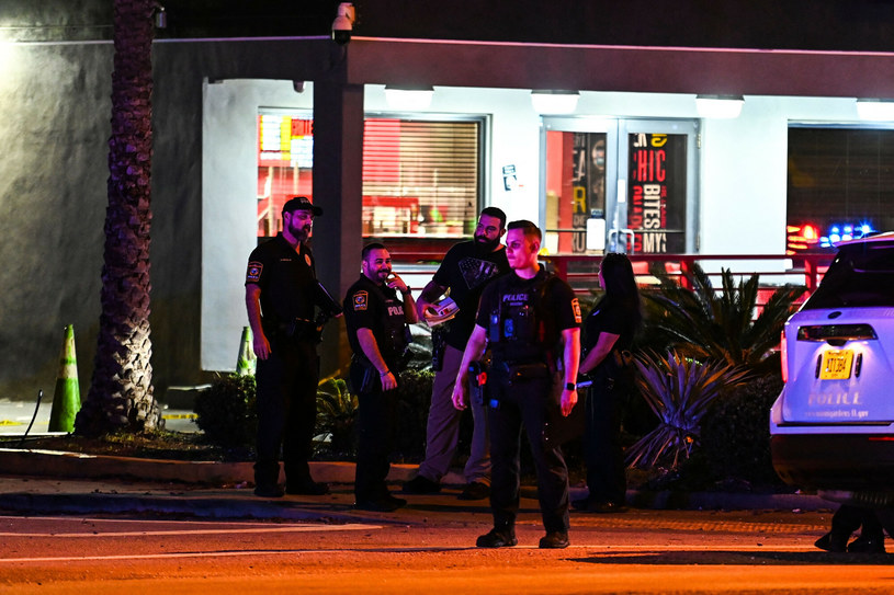 Strzelanina na Florydzie. Rannych zostało dziesięć osób /CHANDAN KHANNA / AFP /East News