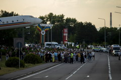 Strzelanina na mołdawskim lotnisku