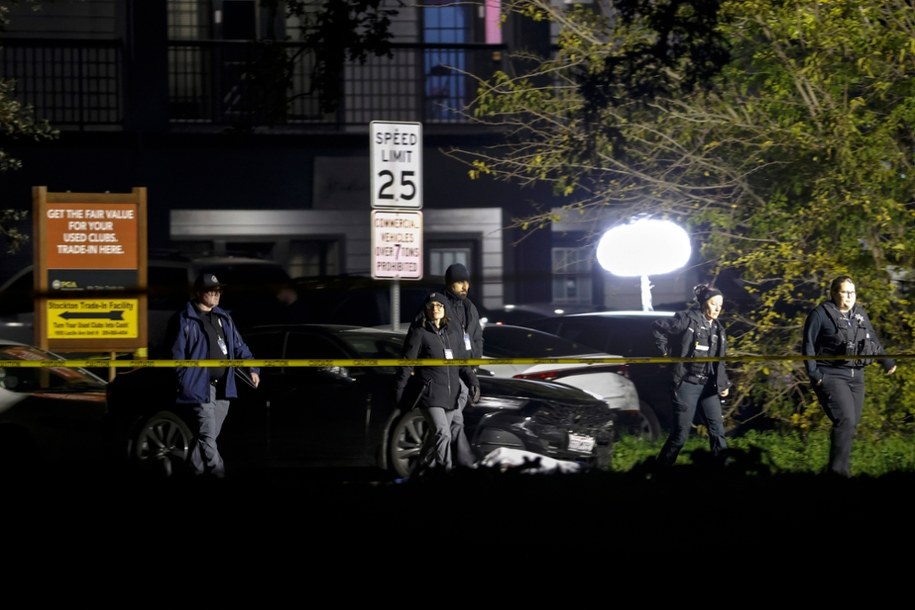 Strzelanina na przyjęciu urodzinowym w Stockton w USA /PAP/EPA/JOHN G. MABANGLO /PAP