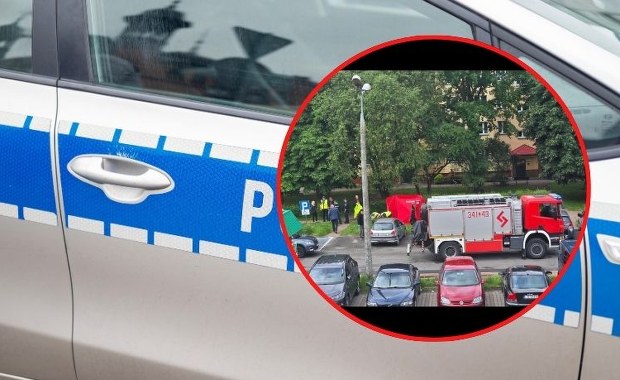 Strzelanina w Białej Podlaskiej. Zginął mężczyzna, trwa obława