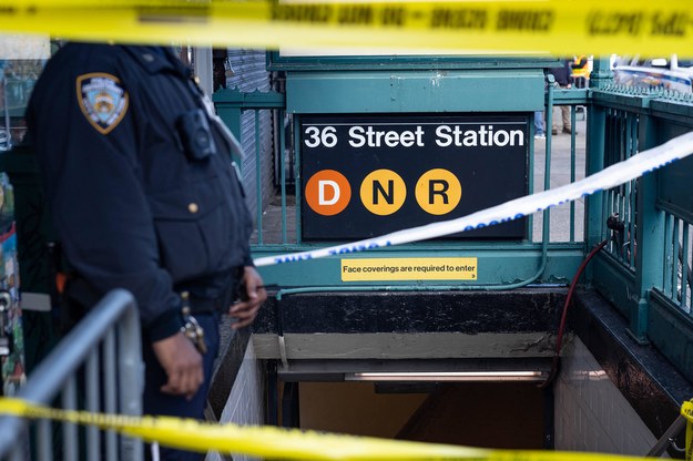 Strzelanina w nowojorskim metrze miała miejsce 12 kwietnia /AA/ABACA /PAP/Abaca