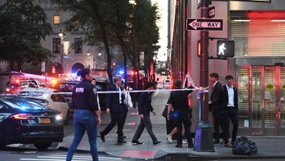 Strzelanina w sercu Manhattanu. Nie żyje co najmniej pięć osób, w tym policjant